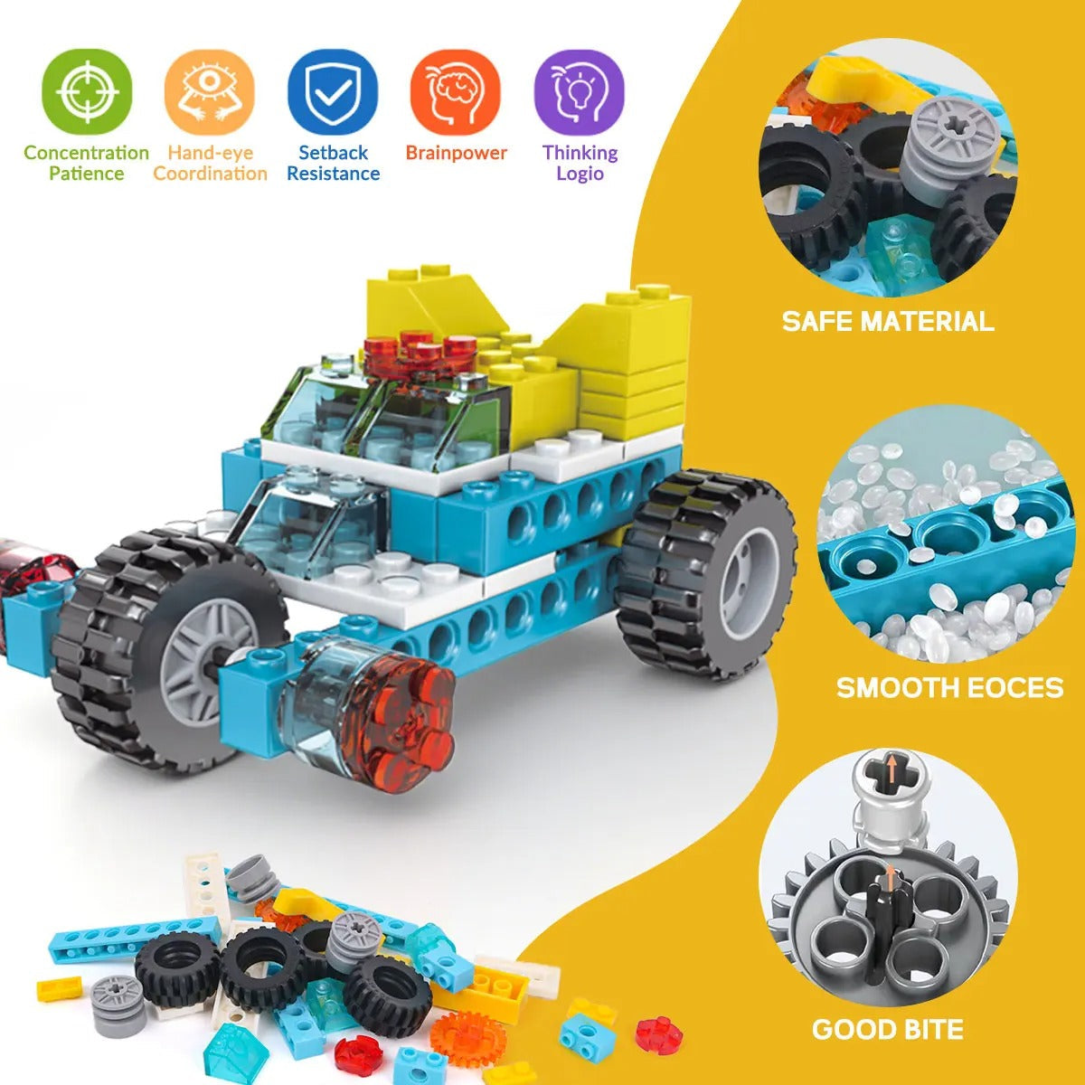 Creative STEM Building Blocks Toy Set