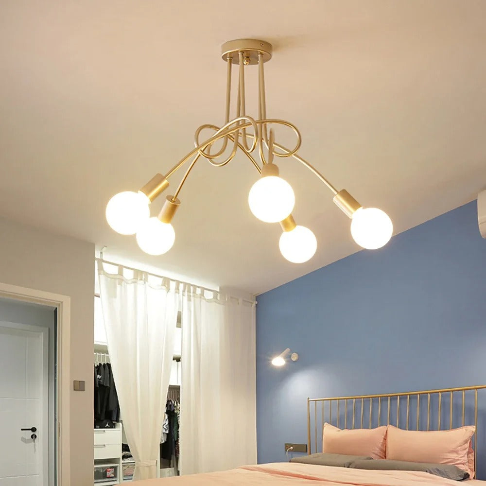 Retro Style LED Ceiling Light Fixture