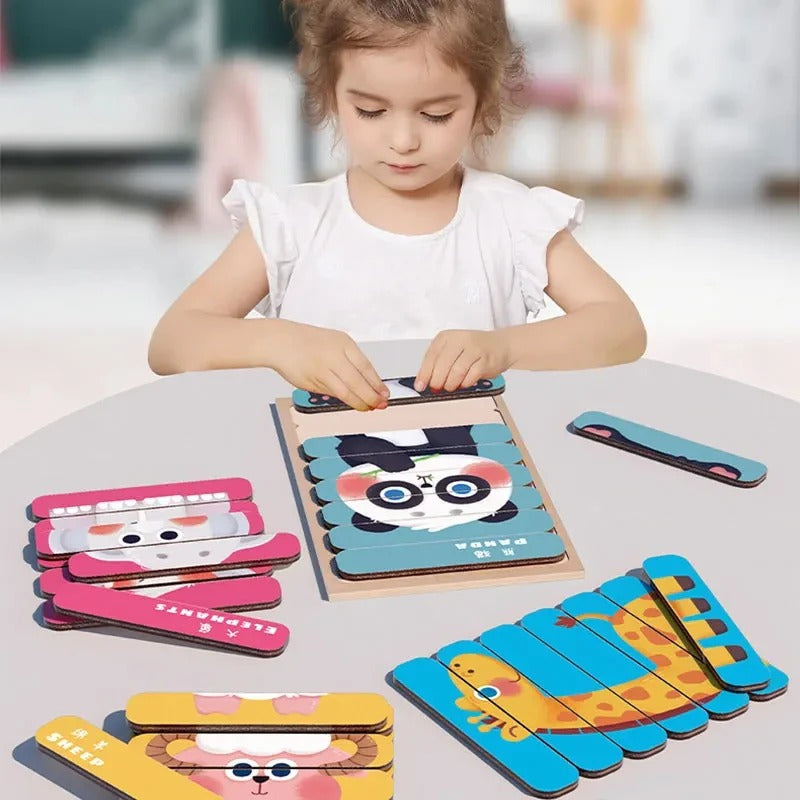 Educational Wood Learning Puzzle - Befez