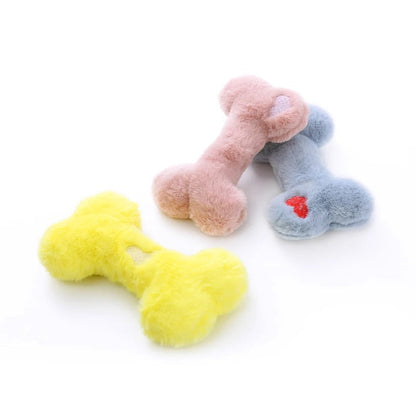 Fun Heart Shaped Squeaky Pet Toy