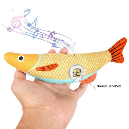 Fun Interactive Catnip Toy Fish