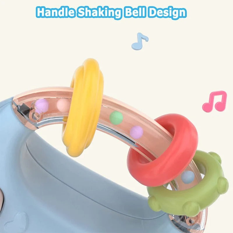 Soothing Baby Pacifier with Teether and Rattle Toy