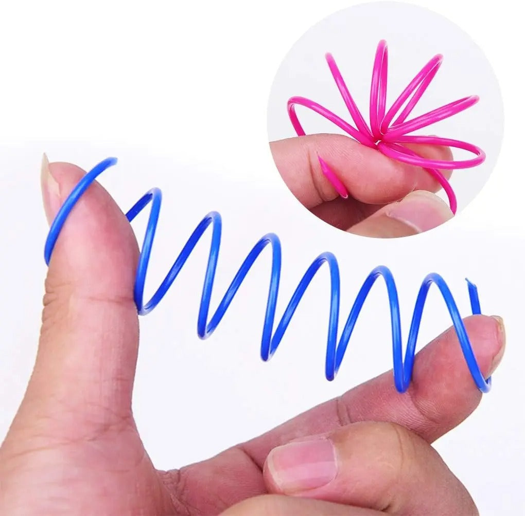 Fun Cat Spiral Wand Toys