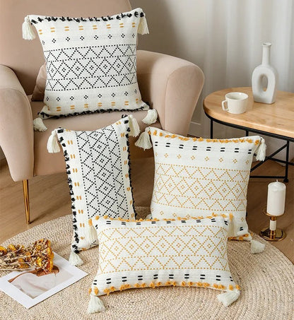 Elegant Soft Pillowcase with Textured Tufted Pattern
