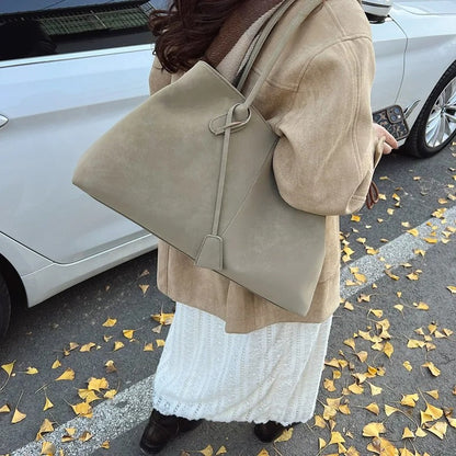Premium Large Leather Tote Bag