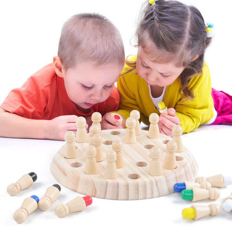 Classic Wooden Brain Chess Set - Befez