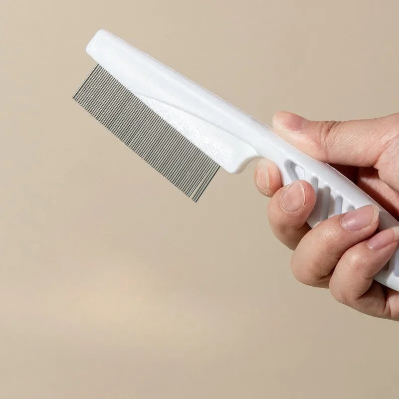 Gentle Pet Grooming Comb Stainless Steel Flea Remover