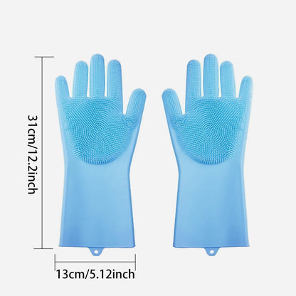Soft Pet Grooming Bath Gloves