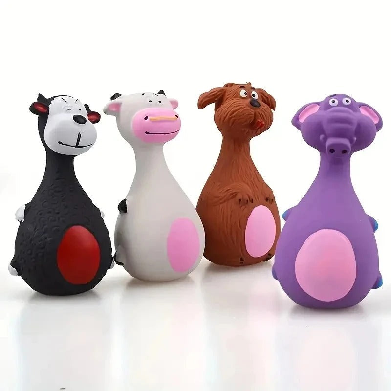 Fun Plush Squeaky Dog Toy