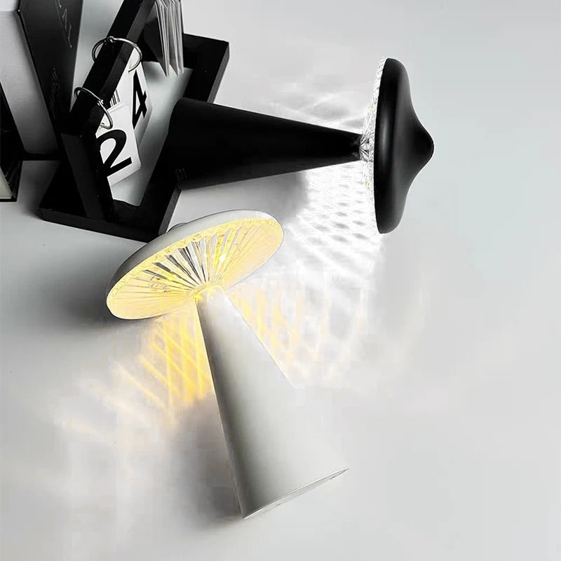 Stylish Mushroom LED Desk Lamp with Dimmer