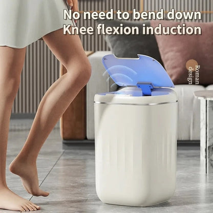 Automatic Motion Sensor Trash Can with UV Sanitizer