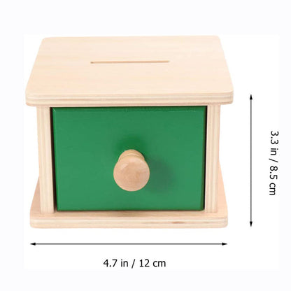 Woods Montessori Coin Game - Develops Hand Eye Coordination