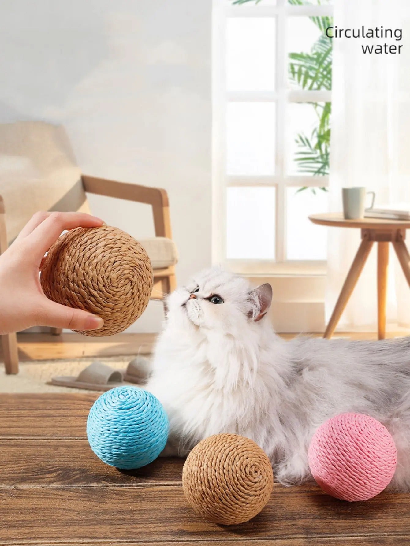 Fun Cat Scratcher Toy Ball - Befez