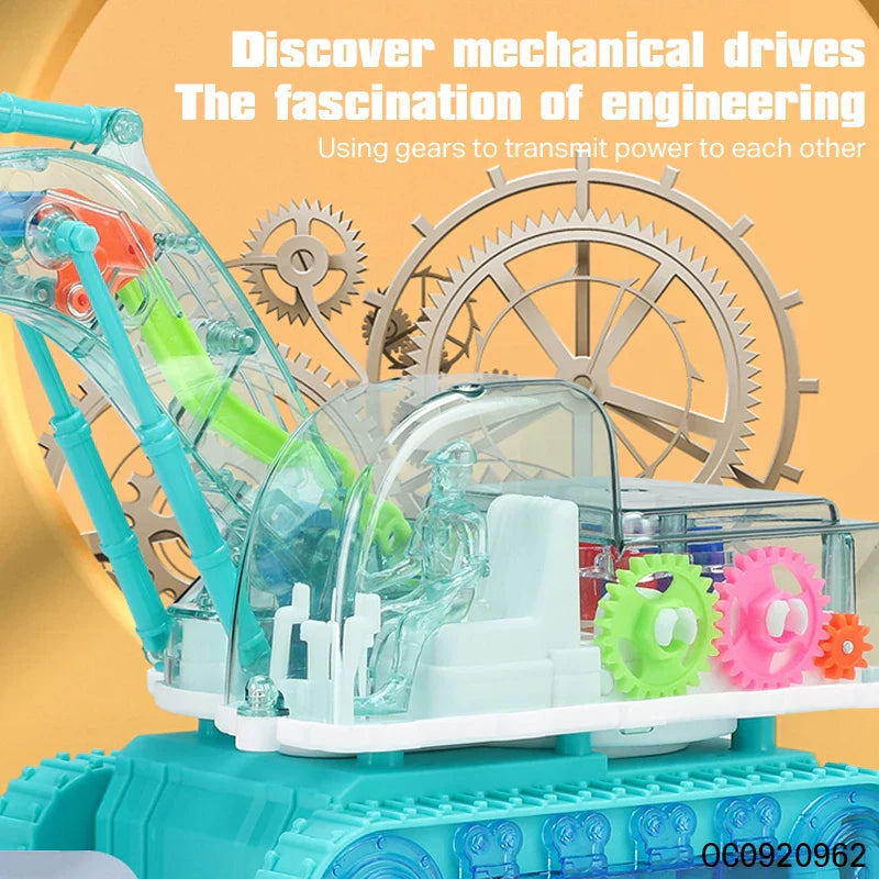 Fun Musical Toy Excavator