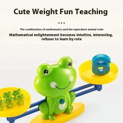 Colorful Learning Frog Balance Game Toy