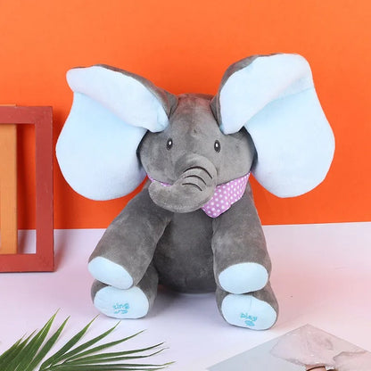 Cute Peek A Boo Elephant Soft Toy