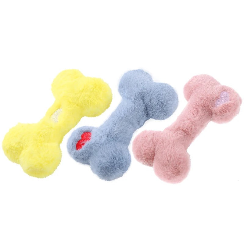 Fun Heart Shaped Squeaky Pet Toy