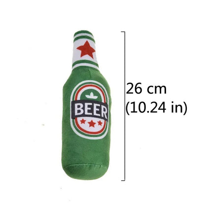 Fun Bottle Shaped Pet Dog Toy