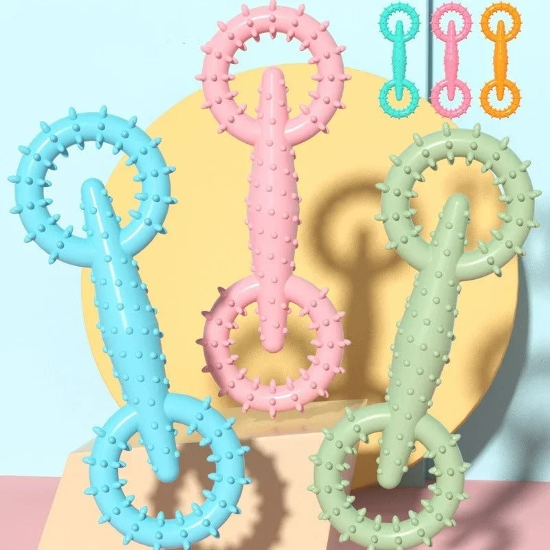Durable Pet Chew Toy Ring for Puppies - Befez