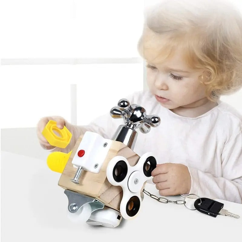 Fun Wooden Sensory Toy Block - Befez