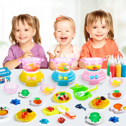 Fun Kitchen Playset - Build Your Own Chef Figures Kit
