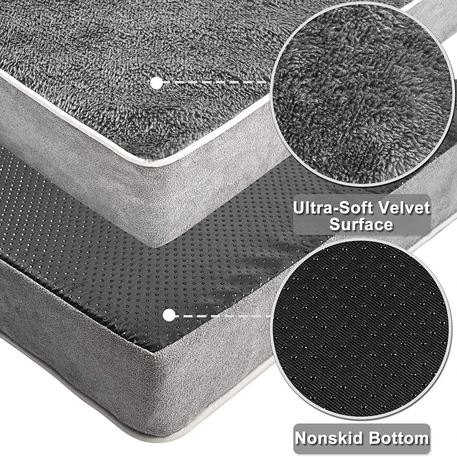 Orthopedic Pet Bed with Memory Foam Cushion - Befez