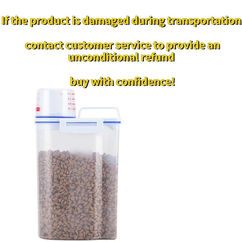Fresh Pet Food Keeper with Tight Lid