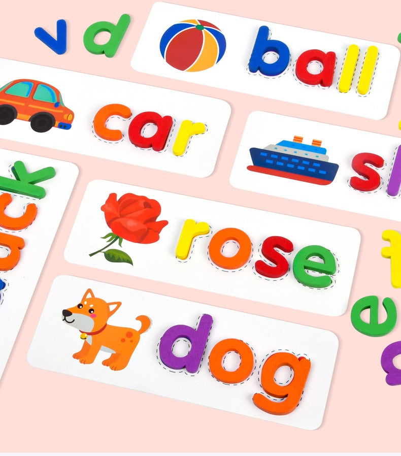 Learning Alphabet Spell Board