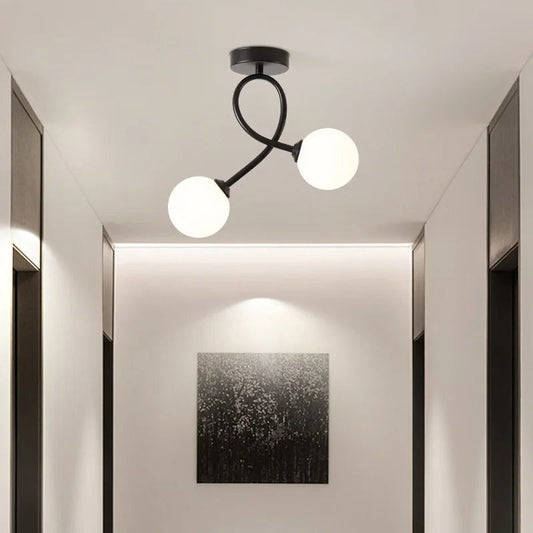 Sleek Simple Glass Pendant Light - Befez