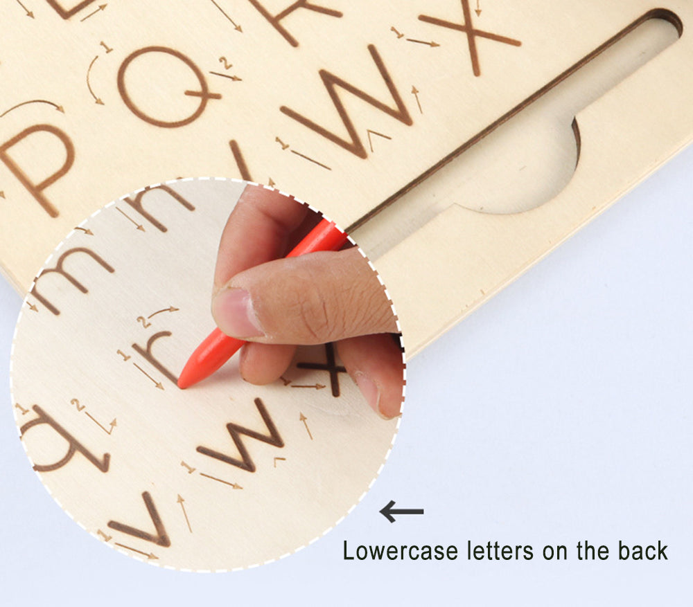 Wooden Learning Number Shape Board