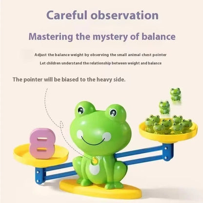 Colorful Learning Frog Balance Game Toy