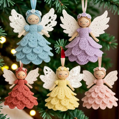 Handmade Crochet Angel Ornament