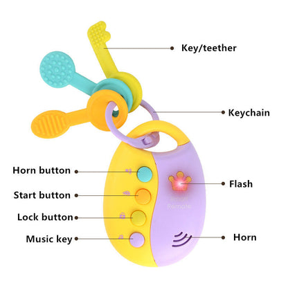 Fun Music Car Keys Toy