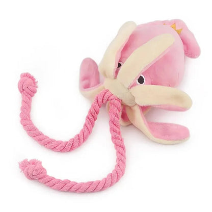 Colorful Ocean Plush Rope Toy