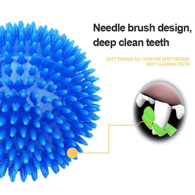 Fun Dog Chew Toy Rubber Spike Balls