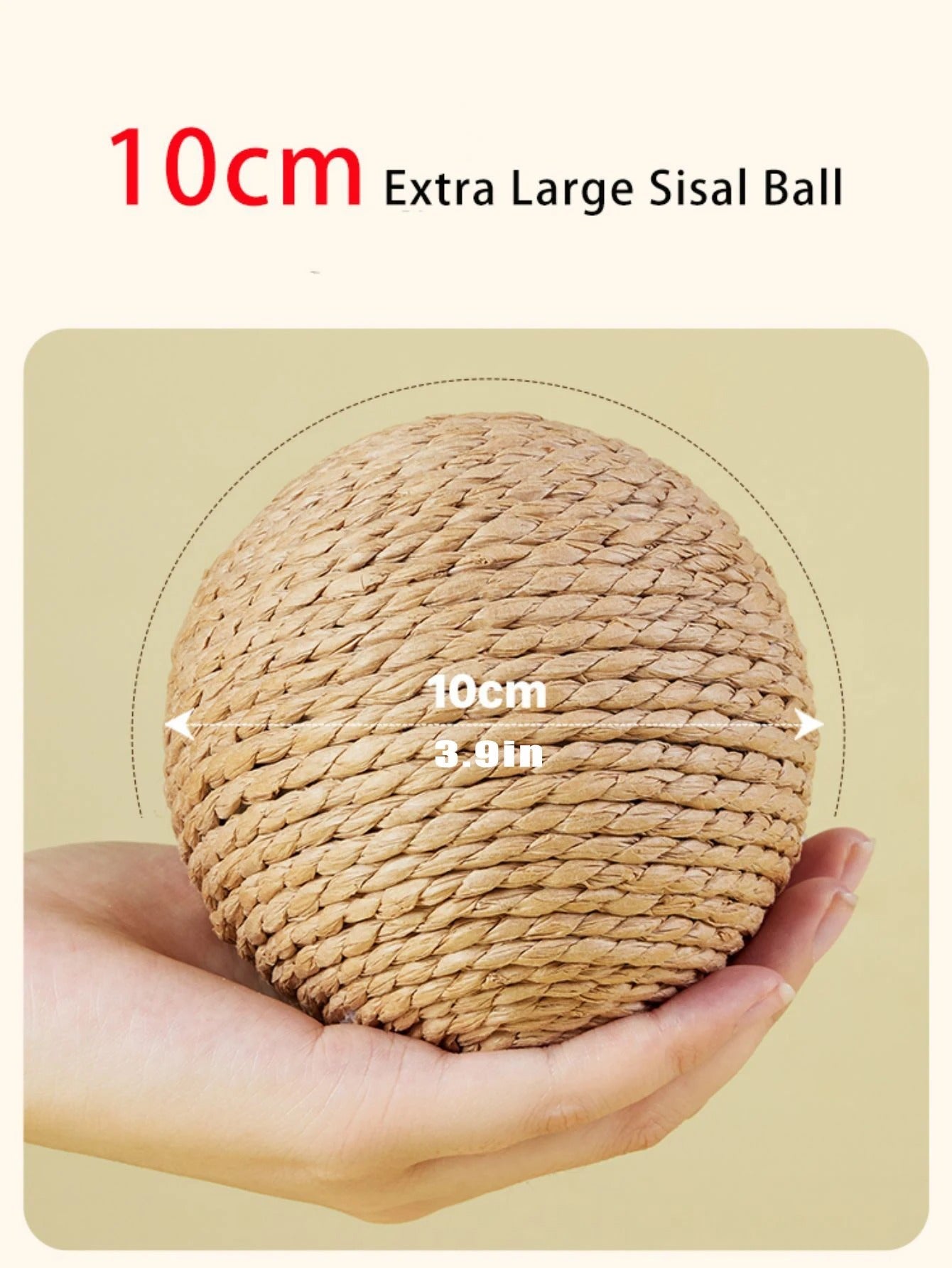 Fun Cat Scratcher Toy Ball