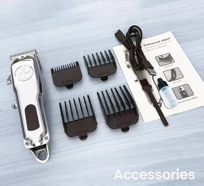 Premium Pet Grooming Clippers Rechargeable Dog Trimmer Kit