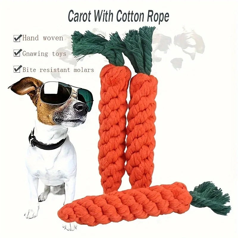 Colorful Cotton Pet Rope Chew Toy