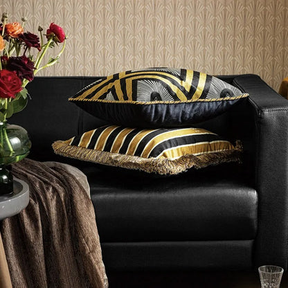 Premium Gold Pillowcase with Bee Pattern for Sophisticated Homes