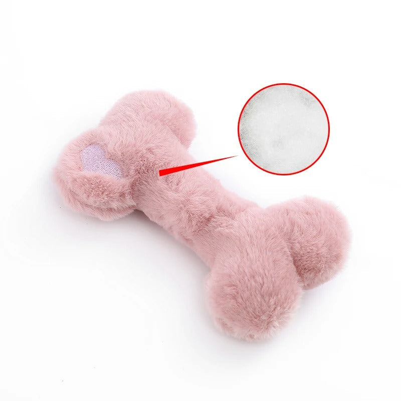 Fun Heart Shaped Squeaky Pet Toy