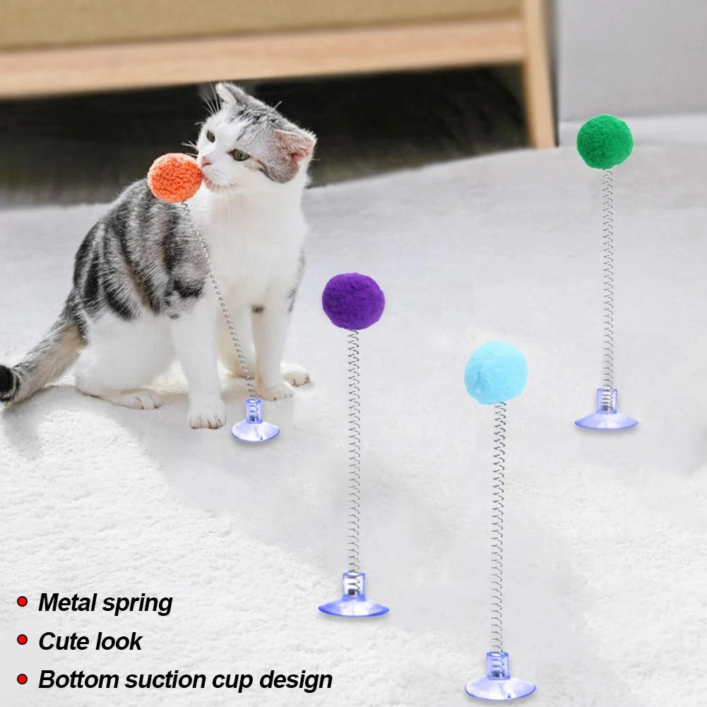 Colorful Feather Cat Teaser Toy