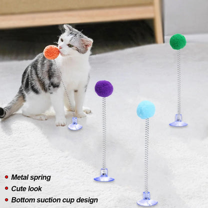Colorful Feather Cat Teaser Toy