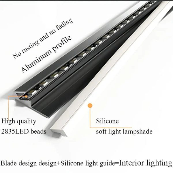 Slim LED Under Cabinet Light Bars Thin LED Strips