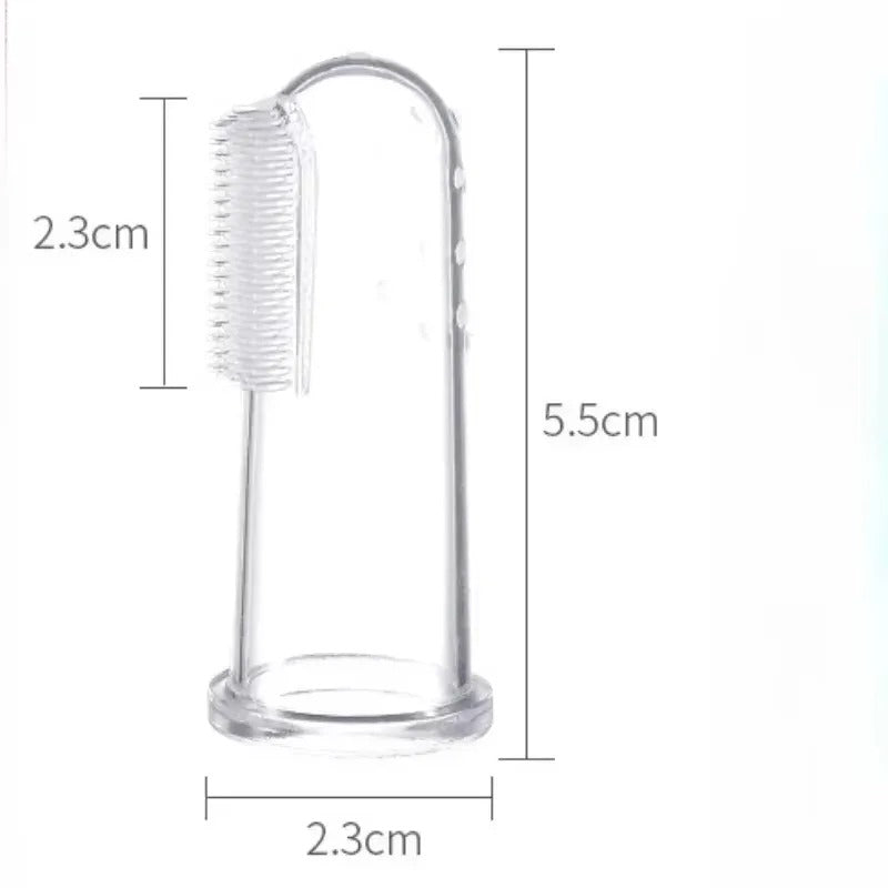 Gentle Pet Finger Toothbrush for Cats and Dogs
