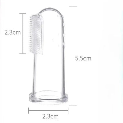 Gentle Pet Finger Toothbrush for Cats and Dogs