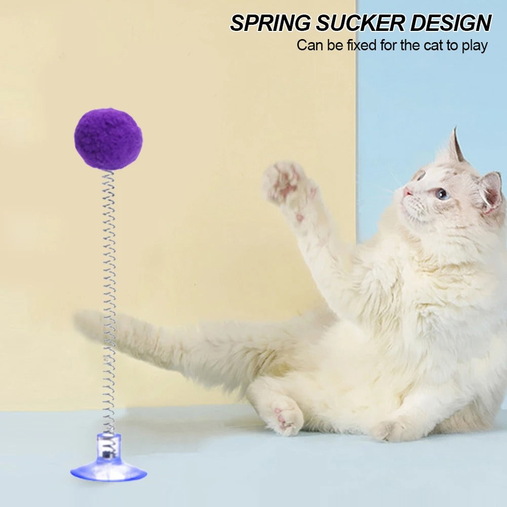 Colorful Feather Cat Teaser Toy
