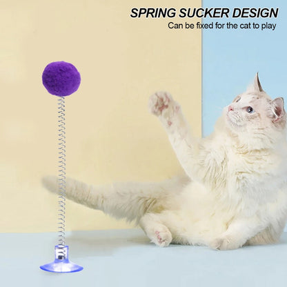 Colorful Feather Cat Teaser Toy