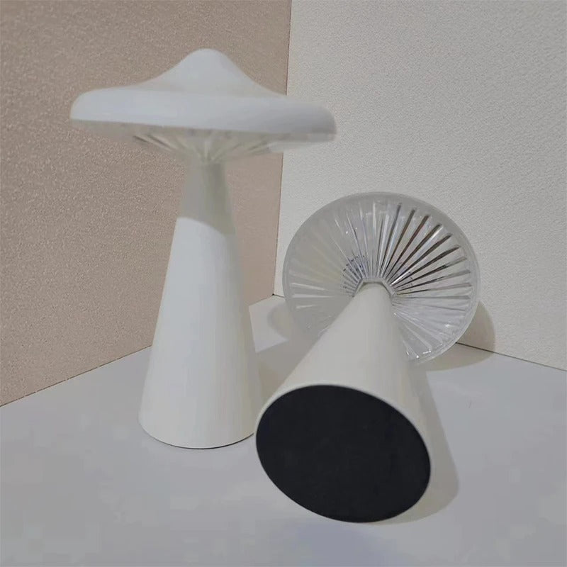 Stylish Mushroom LED Desk Lamp with Dimmer