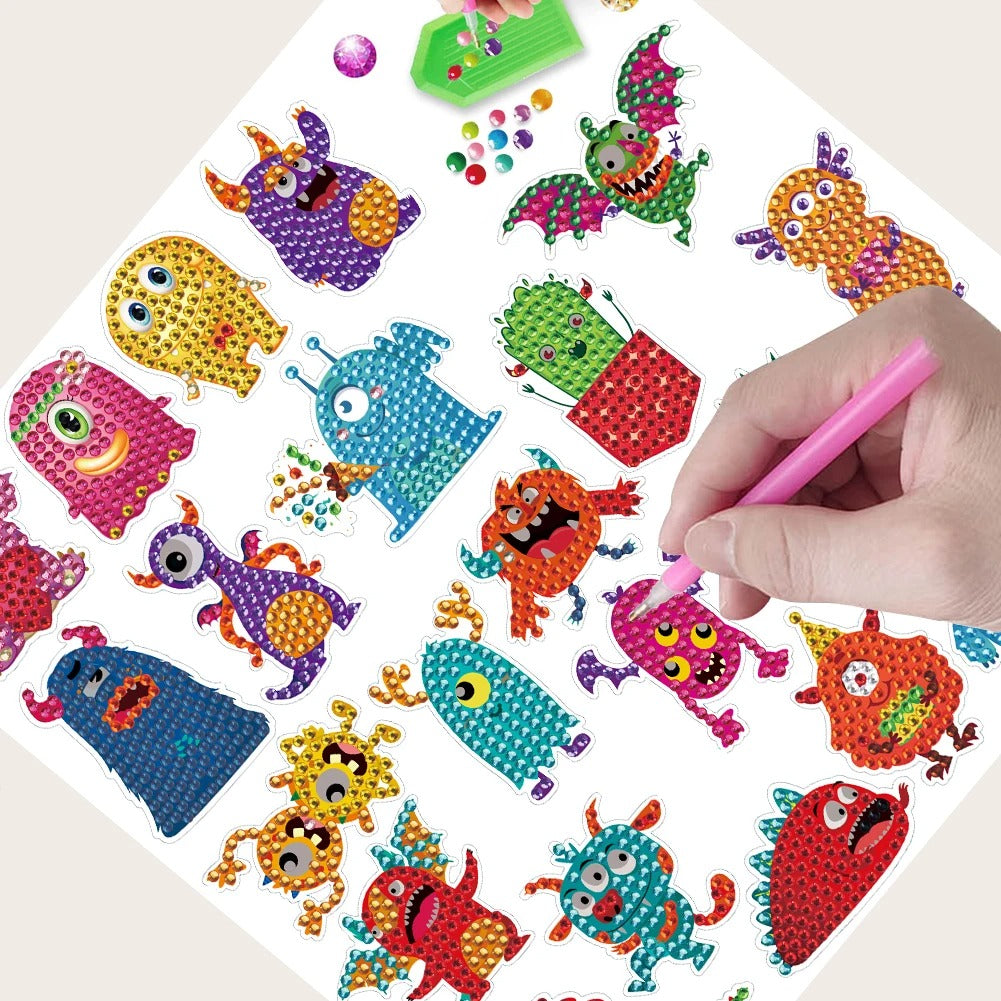 Befez | Glittering Crystal Art Set – DIY Craft Jewelry Kit