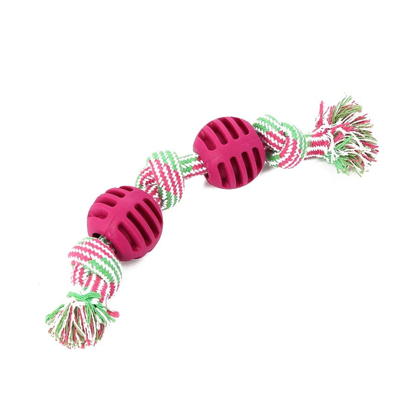 Durable Rope Ball Interactive Dog Toy